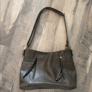 Modern & Chic Grey Slouchy Bag